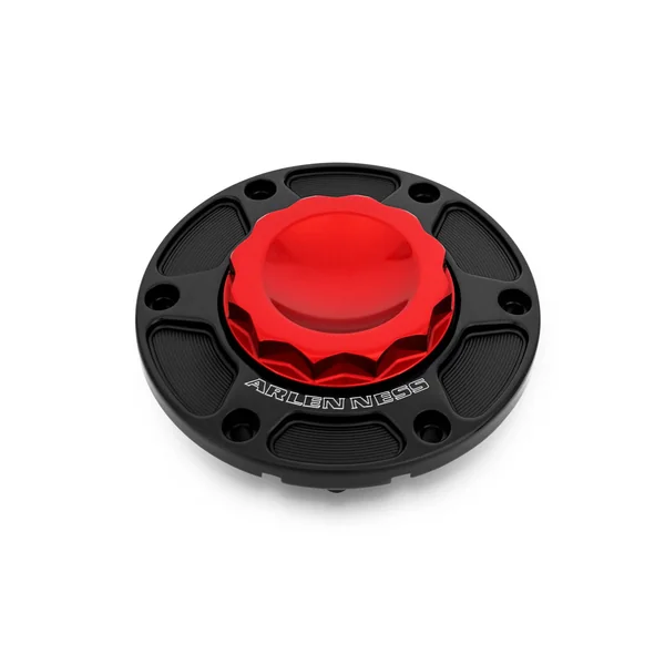 Arlen Ness 12-Point Gas Cap for 2024-2025 Harley Touring - Red