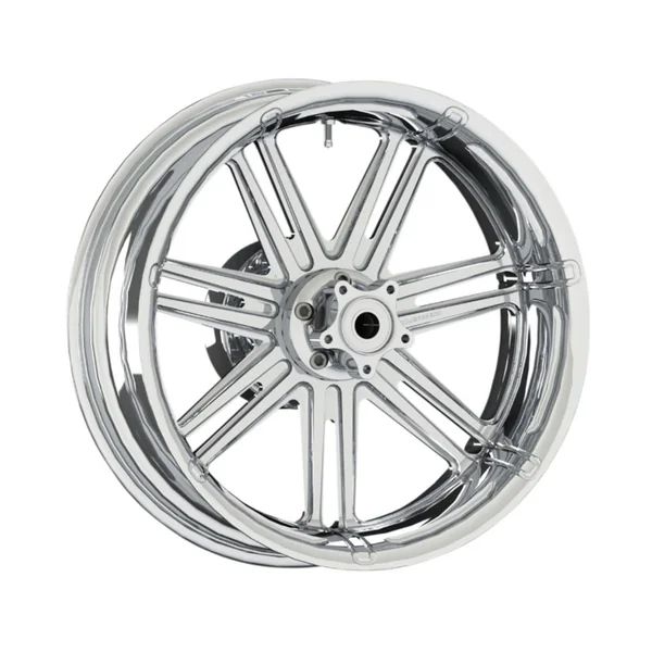 Arlen Ness® 18" X 5.50" 7-Valve Forged Aluminum Complete Rear Wheel for 09-19 Harley FLHT / FLHR / FLHX / FLTR / FLTRX / FLTRU with ABS 103022036501