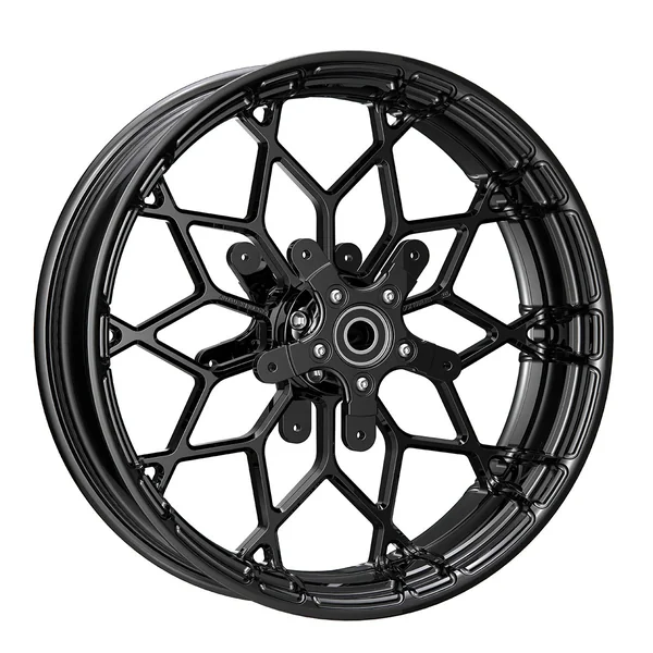 Arlen Ness 18" x 5.50" Fat Factory Front Forged Wheel for Harley - Black