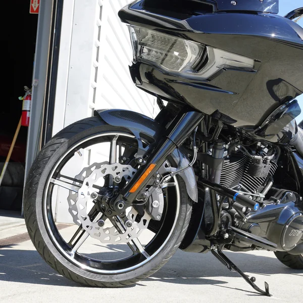 Arlen Ness 21" x 3.50" Factory 24 Front Forged Wheel for Harley - Black - Image 3