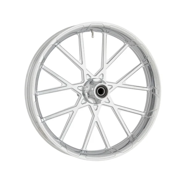 Arlen Ness® 21" X 3.50" ProCross™ Forged Aluminum Front Wheel for 08-19 Harley FLHT / FLHR / FLHX / FLTR / FLTRX / FLTRU with Dual Disc ABS 101022046008