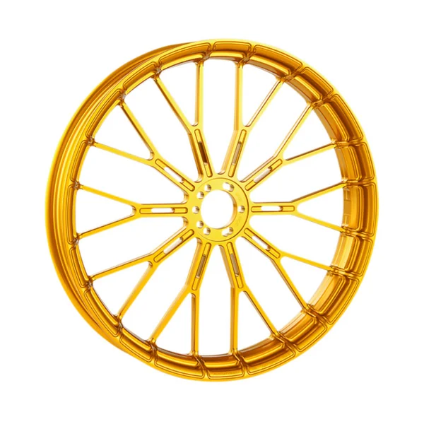Arlen Ness® 21" x 3.5" Y-Spoke Gold Aluminum Wheel / Rim for some Harley and Indian (needs correct hub) 71547