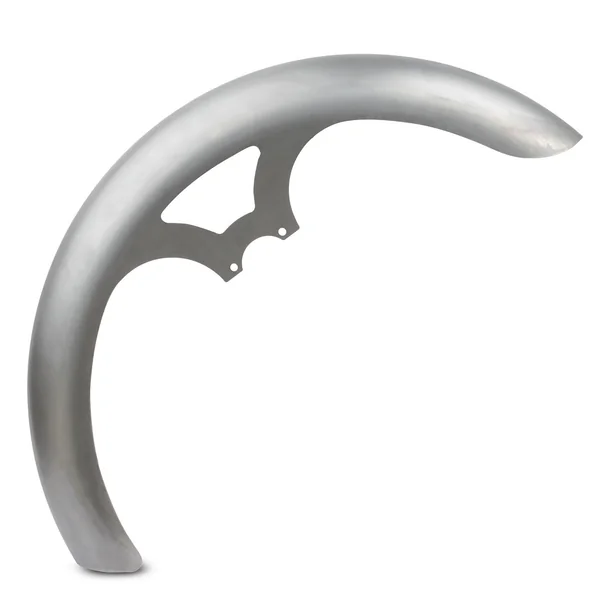 Arlen Ness® 23" Real Steel Rapper Front Fender for '18 to '20 Harley-Davidson FLFB Models - Raw - 6.3" W - Made in U.S.A.