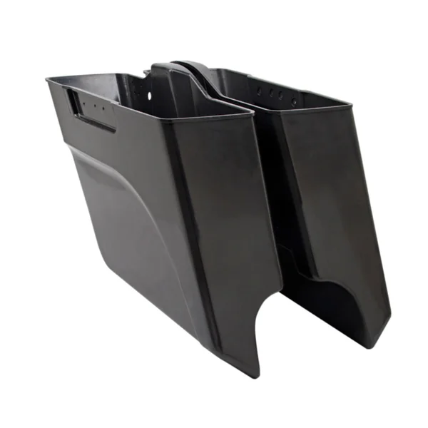 Arlen Ness® 5" Angled Saddlebag Right Side in Black for 99-13 FLT / FLHT / FLHR / FLTR / FLHX models 60151