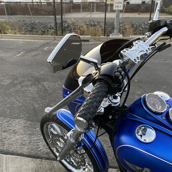 Arlen Ness Airtrax Grips for Harley Dual Cable - Chrome - Image 5