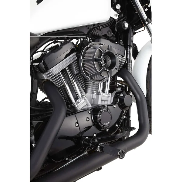 Arlen Ness Beveled Inverted Air Cleaner for 1991-2022 Harley Sportster - Black - Image 2