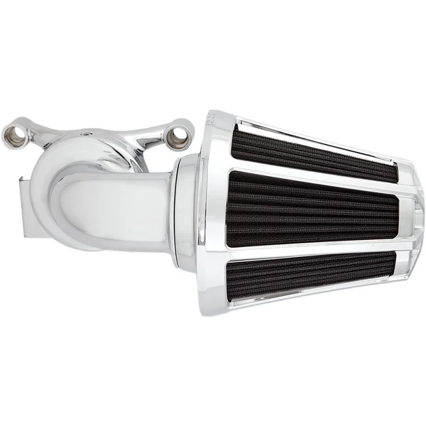Arlen Ness Beveled Monster Sucker Air Cleaner for 2001-2017 Harley Twin Cam Dual Cable - Chrome