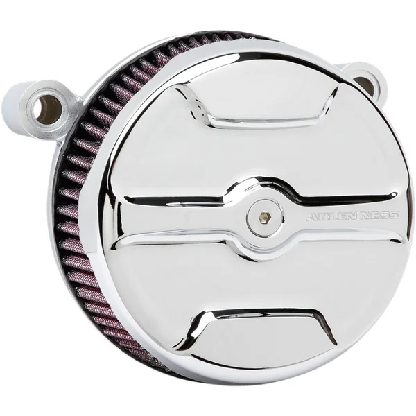 Arlen Ness Big Sucker Air Cleaner Kit for 2008-2017 Harley Twin Cam Electronic Throttle - Chrome Knuckle