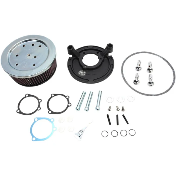 Arlen Ness Big Sucker Stage 1 Air Cleaner for Round OE Cover 2009-2022 Harley Sportster - Black