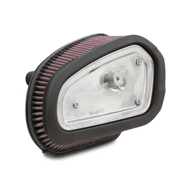 Arlen Ness® Big Sucker™ Stage 1 Air Cleaner Kit with Chrome Backing Plate for 17-20 Harley FLHT / FLHR / FLHX / FLTRX / FLTRU / FLTRK / H-D FL Trike 18458