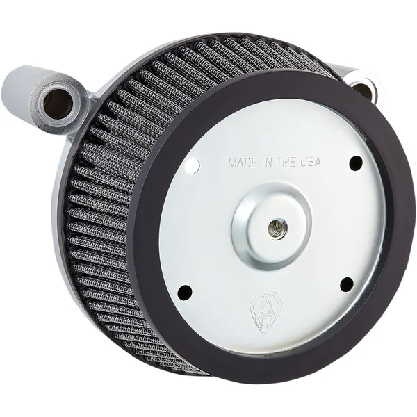 Arlen Ness Big Sucker Stage 1 Air Cleaner Synthetic Filter for OE Cover 1999-2017 Harley Twin Cam Dual Cable - Chrome