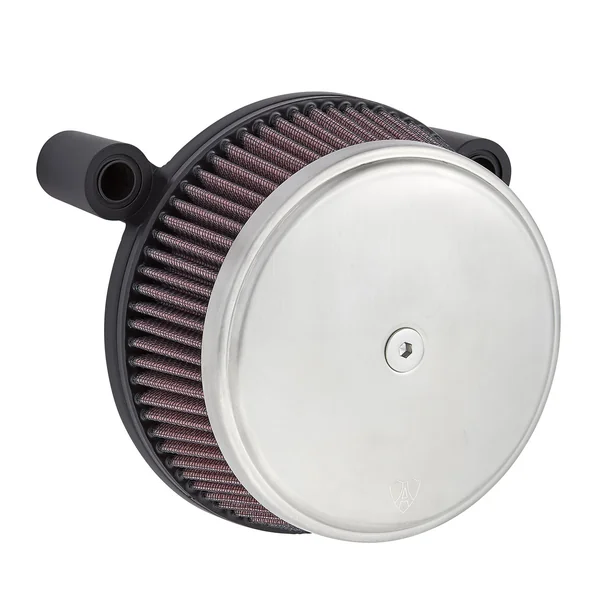 Arlen Ness® Big Sucker™ Stage I Air Filter Kit with Standard Filter for 1993-1999 Harley-Davidson Evolution Big Twin Models w/ CV Carb / Smooth / Black/Red/Chrome