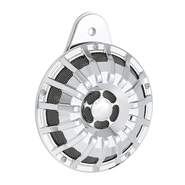 Arlen Ness® Billet Horn Kit for 2017-2020 Harley-Davidson M-Eight; 1999-2017 Twin Cam - Custom Horn - 15 Spoke - Chrome - Big Twin