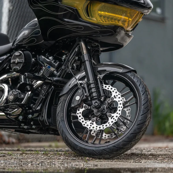 Arlen Ness Carbon Fiber 19" Pro Sport Front Fender for 1999-2025 Harley Touring - Image 2