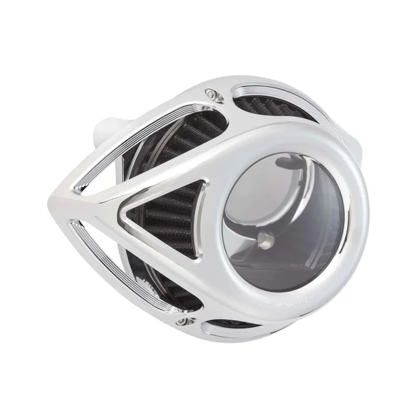 Arlen Ness® Clear Tear™ Air Cleaner in Chrome for 91+ Harley Sportster 883 / 1200 with CV Carb or Delphi EFIe 18988