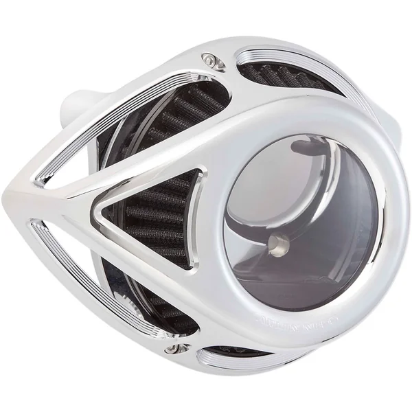 Arlen Ness Clear Tear Series Air Cleaner for 2017-2023 Harley M8 - Chrome