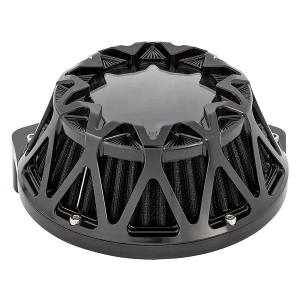 Arlen Ness Crossfire Air Cleaner for 2017-2023 Harley M8 - Gloss Black - Image 2