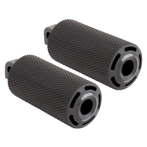 Arlen Ness Cush Foot Pegs for Harley - Black