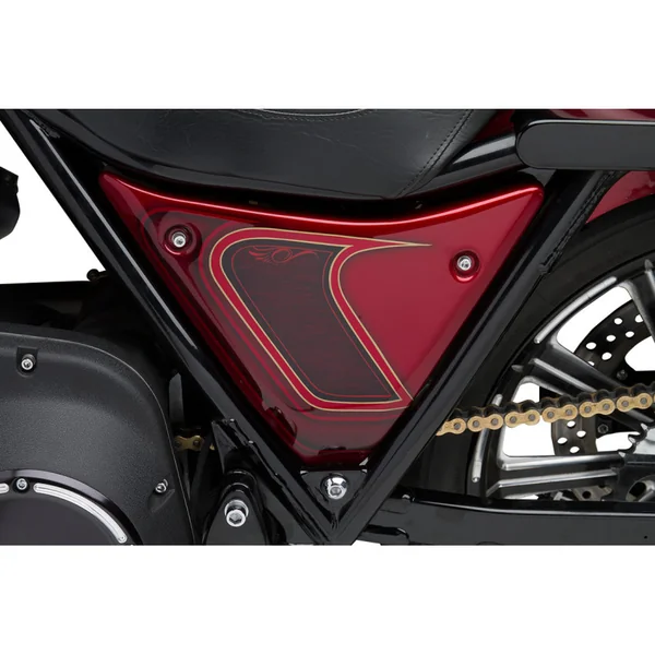 Arlen Ness Custom Side Cover Set for Harley FXR - Image 2