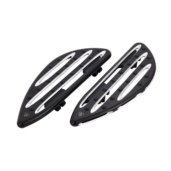 Arlen Ness® Deep Cut™ Floorboards for 84+ Harley FLT, 09+ FL Trike, 86-17 FLST Softail, and 12-16 FLD Dyna 06833