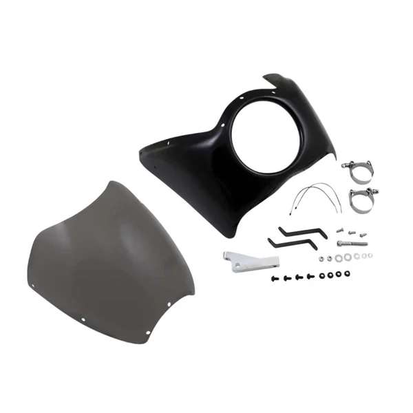 Arlen Ness® Direct Bolt-On Fairing in Gloss Black for 06-17 Harley FXD (except FXDLS / FXDF / FLD) with bottom mount headlight 06033