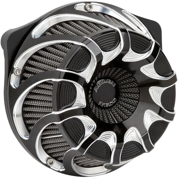 Arlen Ness Drift Inverted Air Cleaner for 1991-2022 Harley Sportster - Black