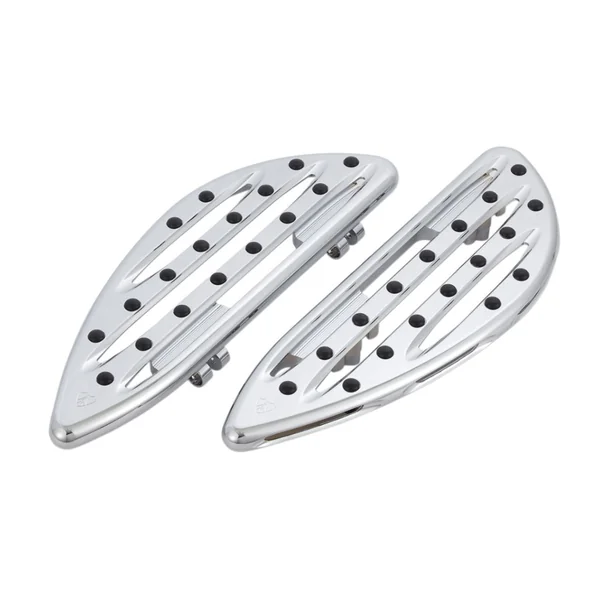 Arlen Ness® Driver Floorboard in Deep Cut Chrome for 84+ Harley FLT, 09+ FL Trike, 86-17 FLST Softail, and 12-16 FLD Dyna 06838