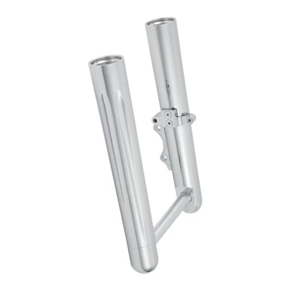 Arlen Ness® Dual-Disc Hot Legs Fork Legs in Deep Cut Chrome for 08-13 FLHT / FLHR / FLHX / FLTR 06510