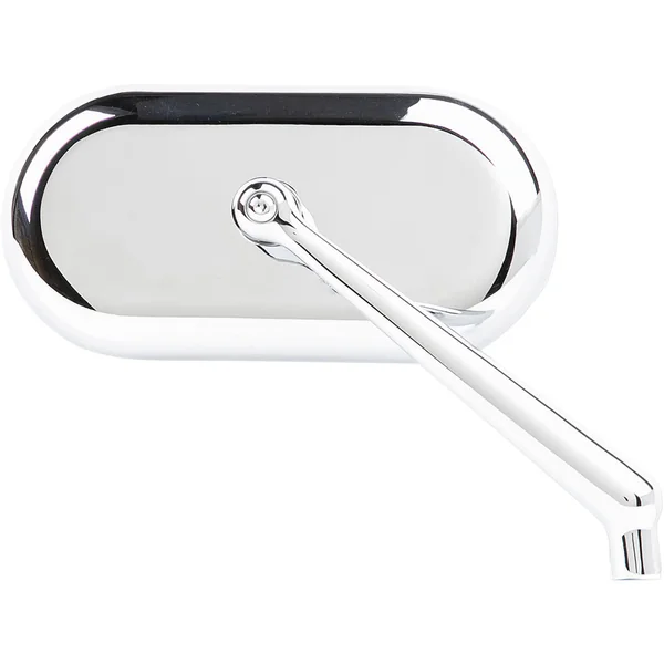 Arlen Ness Forged Oval Mirrors for Harley - Chrome - Image 3