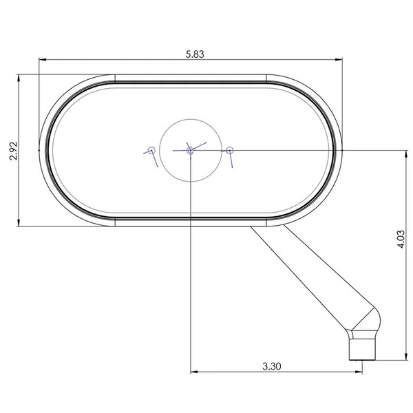 Arlen Ness Forged Oval Mirrors for Harley - Gold - Image 4