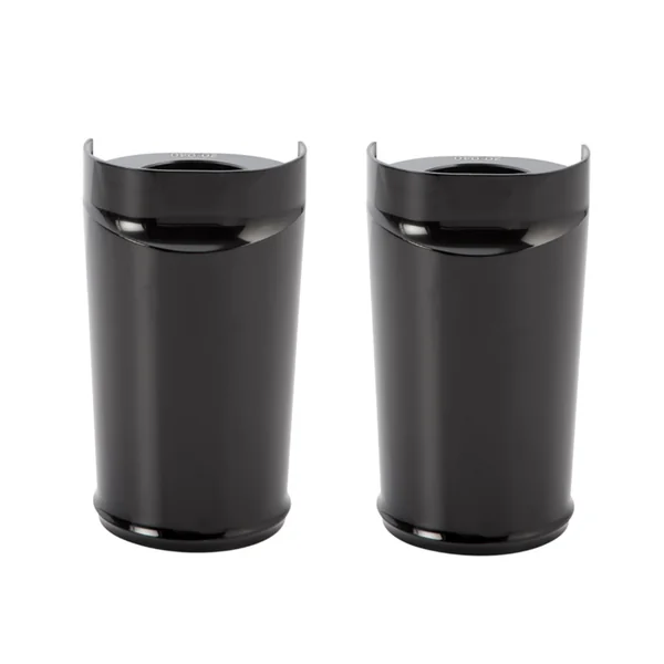 Arlen Ness® Fork Boot Covers in Smooth Black finish for 80-13 Harley FLT / FLHT, 06-13 FLHX / H-D FL Trike 20007