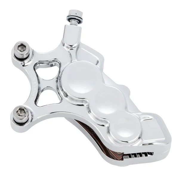 Arlen Ness Front 6-Piston Differential Bore Brake Caliper for Harley - Chrome - Image 2