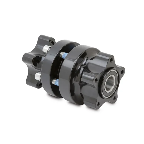 Arlen Ness® Front Wheel Cartridge Hub Kit in Black for 00-07 Harley FLT (single disc) 71606