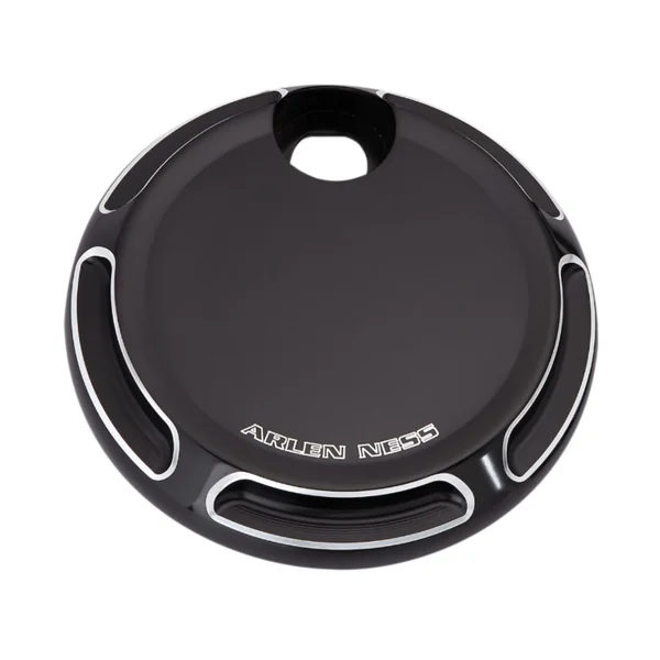 Arlen Ness® Fuel Door Cover in Beveled Black for 08-20 Harley FLTR / FLHT / FLHX / H-D Trike (except FLRT) 04161