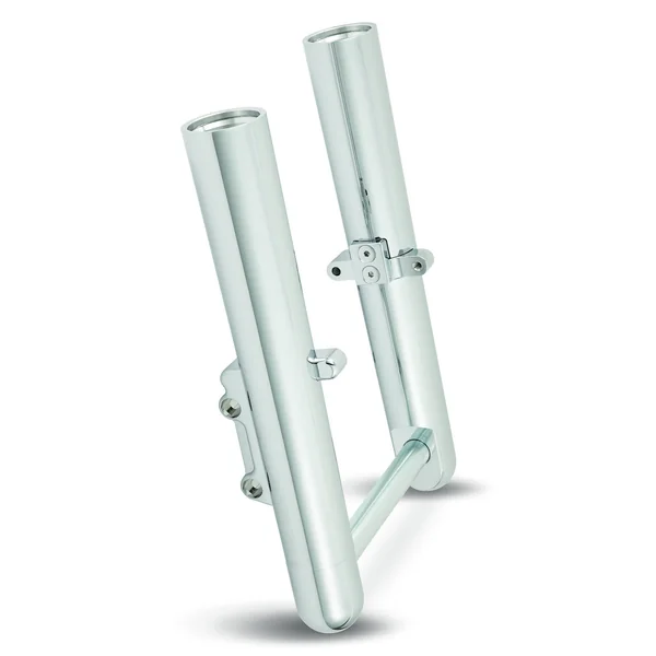Arlen Ness® Hot Legs Fork Legs for '14-'20 Harley-Davidson FLHT|FLHR|FLHX|FLTRU/K/X | Dual Disc | Smooth | Dual Disc | Chrome | Sold in Pairs