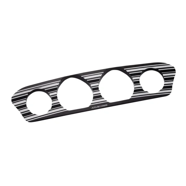 Arlen Ness® Inner Fairing Gauge Trim in 10-Gauge Black for 14+ Harley FLHT / FLHX / FLTCUCG 30330