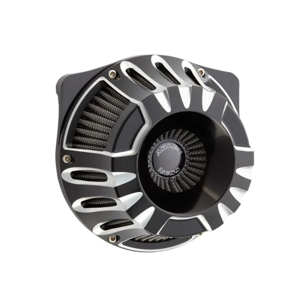 Arlen Ness® Inverted Air Cleaner Kit in Deep Cut finish for 08-16 Harley FLT / 16-17 FLST and FXDLS (FBW) 18927