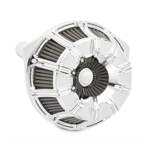 Arlen Ness® Inverted™ Series Air Cleaner in 10-Gauge Chrome for 17-20 Harley FLHT / FLHR / FLHX / FLTR, H-D Trike, 18-20 Softail 18946