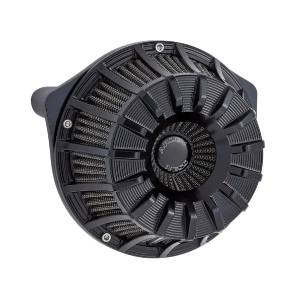 Arlen Ness® Inverted Series Air Cleaner Kit 15-Spoke Black for 17+ Harley FLT Touring / Bagger - FLHT / FLHR / FLHX / FLTR and 18+ Softail 18997