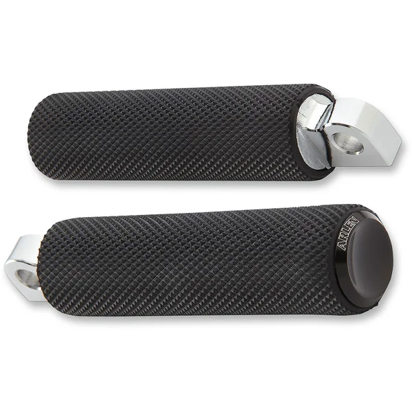 Arlen Ness Knurled Fusion Foot Pegs for Harley - Black - Image 2