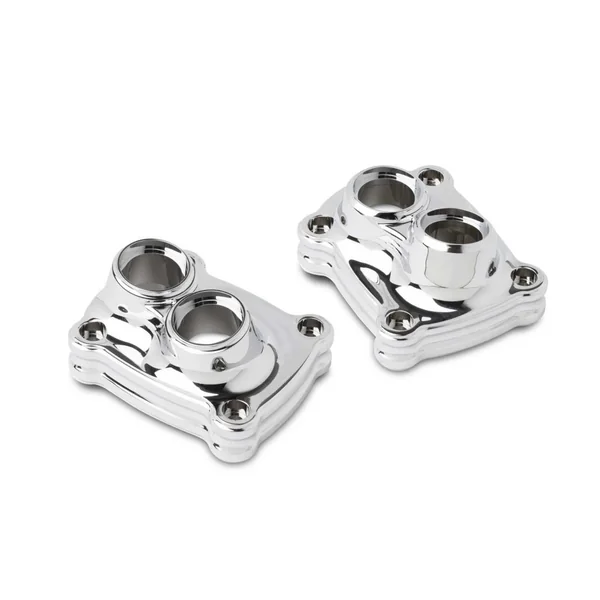 Arlen Ness® Lifter Block Covers in 10-Gauge Chrome for 99-17 Harley Twin Cam (Sold as a pair) 12572