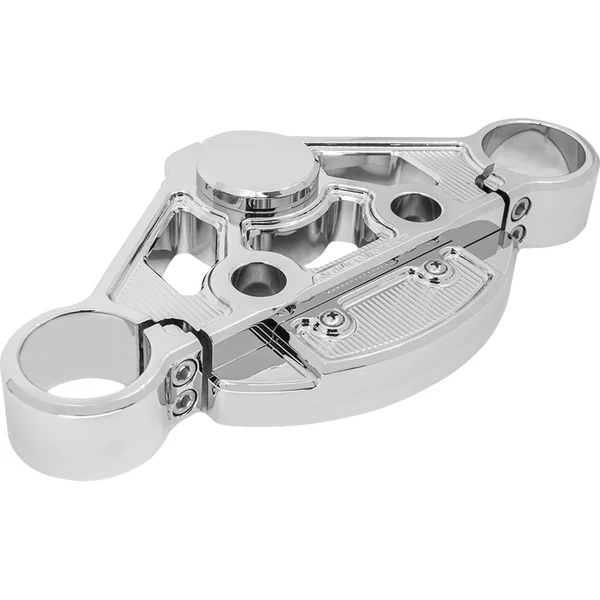 Arlen Ness Method Top Triple Tree for 2015-2022 Harley Road Glide - Chrome