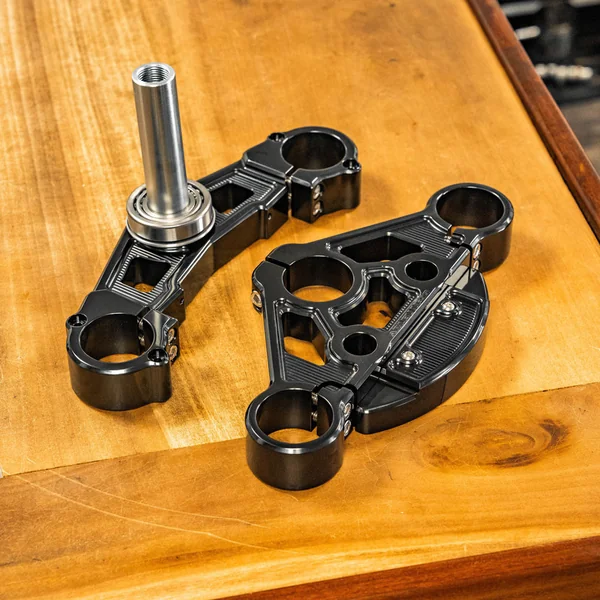 Arlen Ness Method Triple Trees for 2015-2022 Harley Road Glide - Black - Image 6