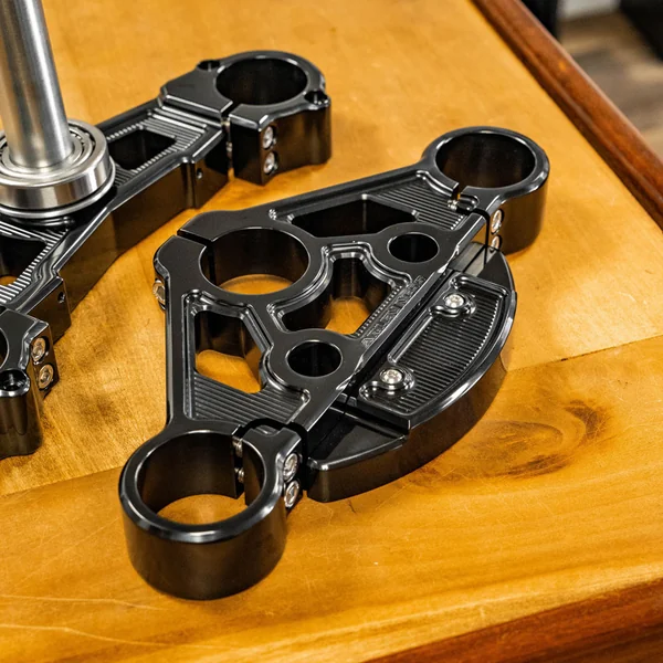 Arlen Ness Method Triple Trees for 2015-2022 Harley Road Glide - Black - Image 7