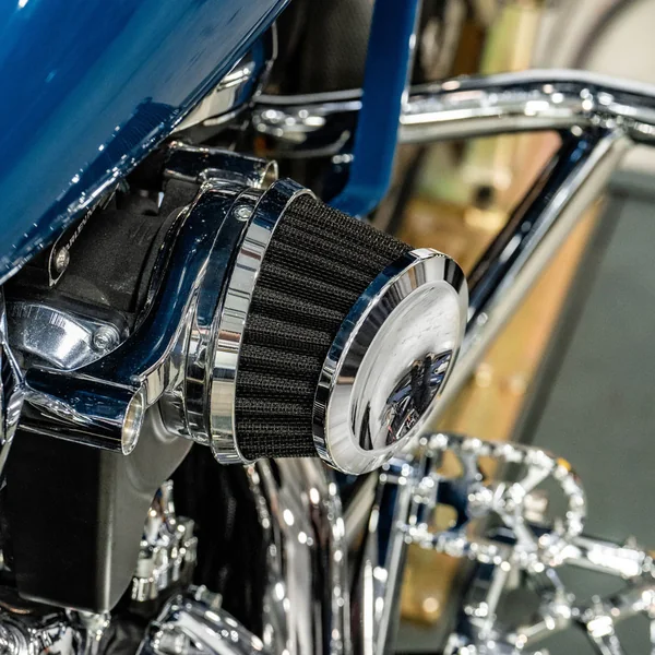 Arlen Ness Mini 22° Air Cleaner for 2017-2023 Harley M8 - Chrome - Image 3