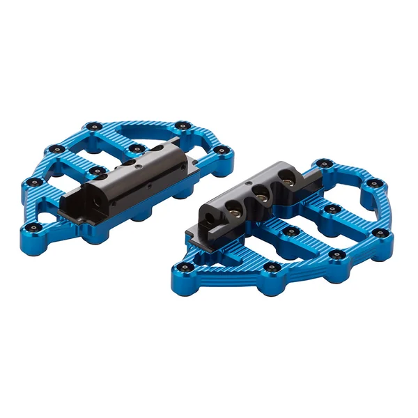 Arlen Ness MX Passenger Floorboards for 1986-2023 Harley Touring - Blue - Image 3