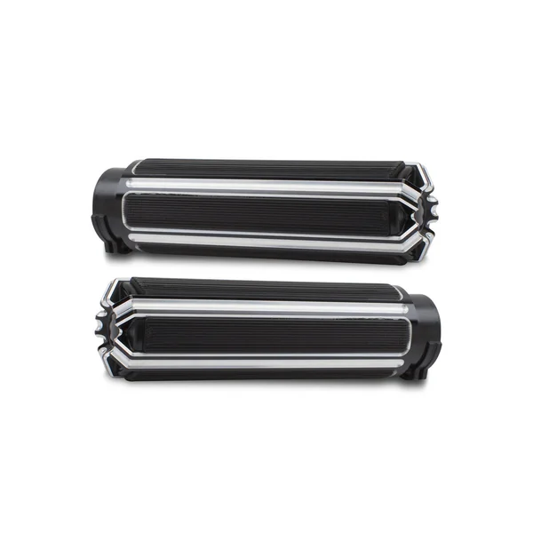 Arlen Ness® Ness-Tech® 10-Gauge Comfort Grips for '99-'17 Harley-Davidson Twin Cam Models and '86-'20 XL Models | Smooth | Black | Sold in Pairs