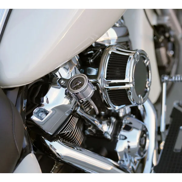 Arlen Ness Oil Pressure Gauge Kit for Harley Twin Cam - Chrome - Image 3