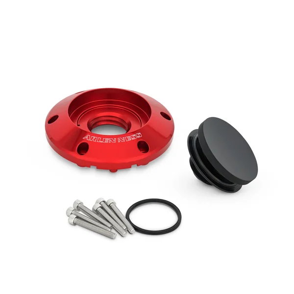 Arlen Ness Pop-Up Gas Cap for 2024-2026 Harley Touring - Red - Image 2