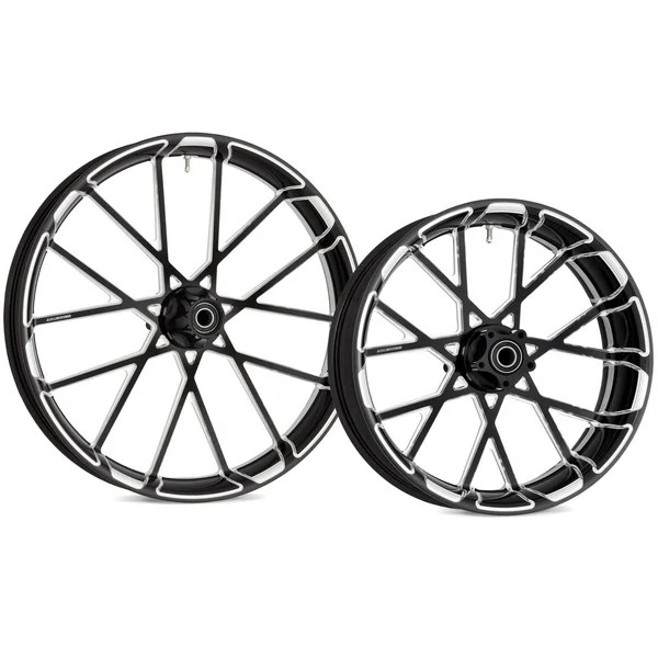 Arlen Ness Procross Forged Wheel for Harley - Black - Image 2